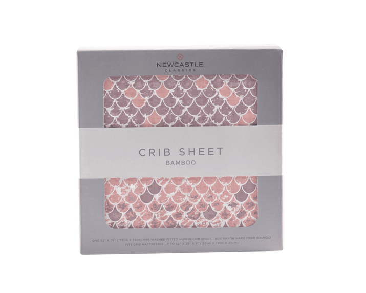 Scales Bamboo Muslin Crib Sheet - The Little Big Store