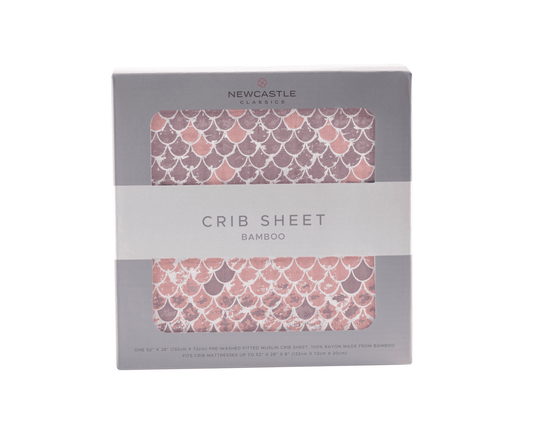 Scales Bamboo Muslin Crib Sheet - The Little Big Store