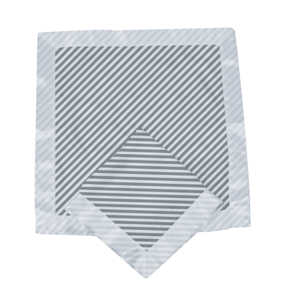 Finley Stripe Bamboo Muslin Security Baby Blankie - The Little Big Store