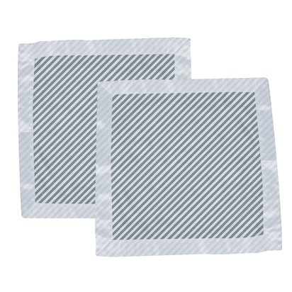 Finley Stripe Bamboo Muslin Security Baby Blankie - The Little Big Store