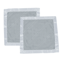 Finley Stripe Bamboo Muslin Security Baby Blankie - The Little Big Store