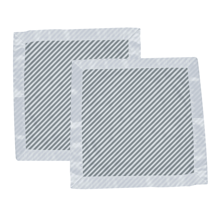 Finley Stripe Bamboo Muslin Security Baby Blankie - The Little Big Store