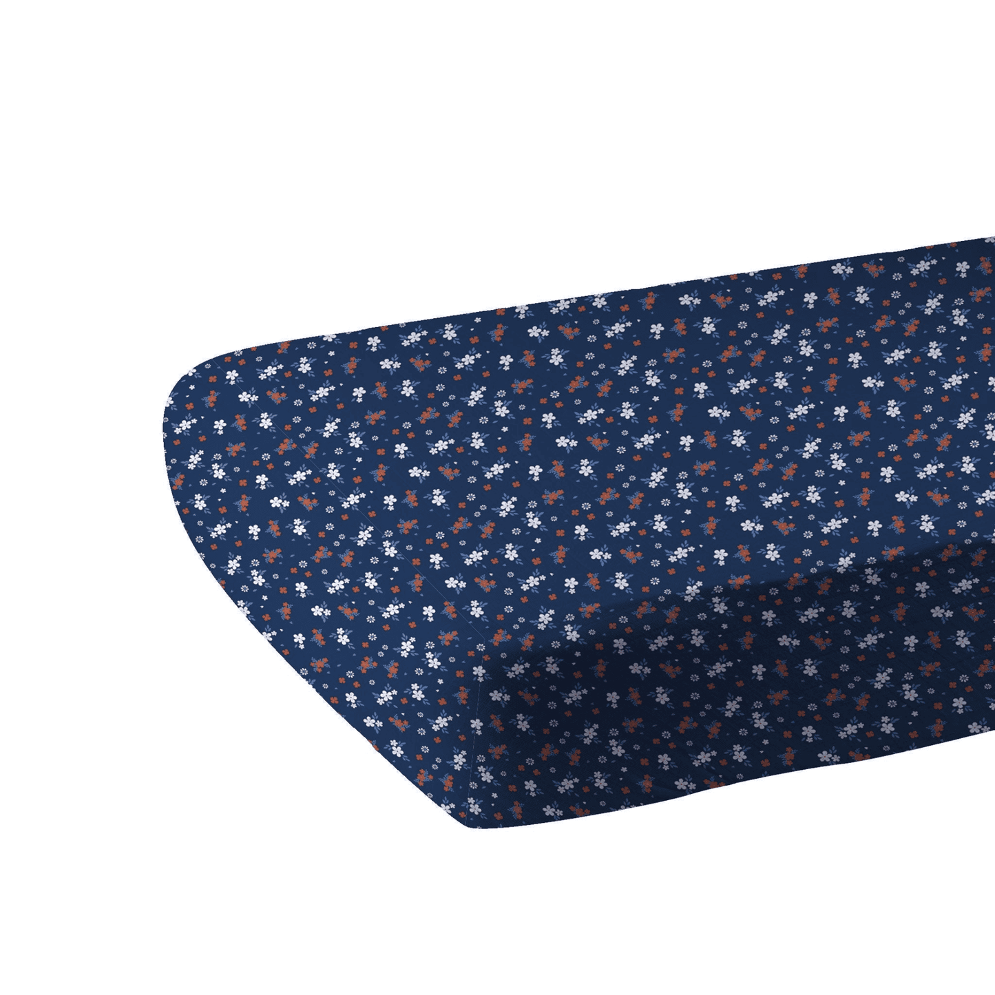 Serenity Floral Bamboo Crib Sheet - The Little Big Store