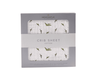 Pteranodon Cotton Muslin Crib Sheet - The Little Big Store