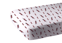 Vintage Steam Train Bamboo Crib Sheet - The Little Big Store