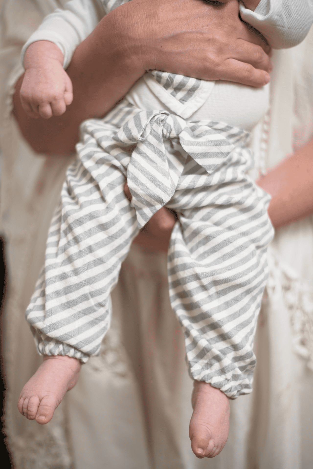 Finley Stripe Bamboo Newcastle Mini Pants - The Little Big Store