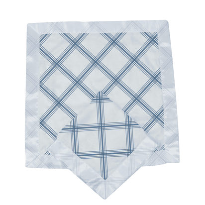 Blue Buffalo Check Plaid Newcastle Blankie - The Little Big Store