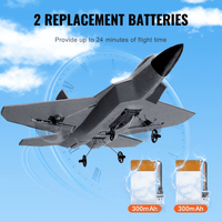 VEVOR RC Airplane Fighter EPP Foam RC Plane Toy with 2.4 GHz Remote Control - The Little Big Store