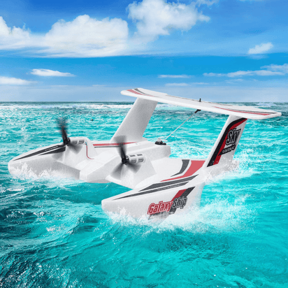 VEVOR RC Airplane Amphibious EPP Foam RC Plane Toy with 2.4 GHz Remote Control - The Little Big Store