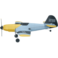 VEVOR RC Airplane WWII Fighter EPP Foam RC Plane Toy with 2.4 GHz Remote Control - The Little Big Store