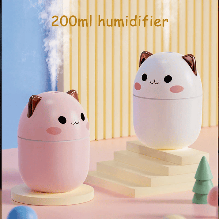 Portable Air Humidifier With Night Light multivariant - The Little Big Store