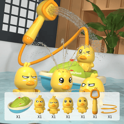 Bath Toy splashing ducks multivariant - The Little Big Store