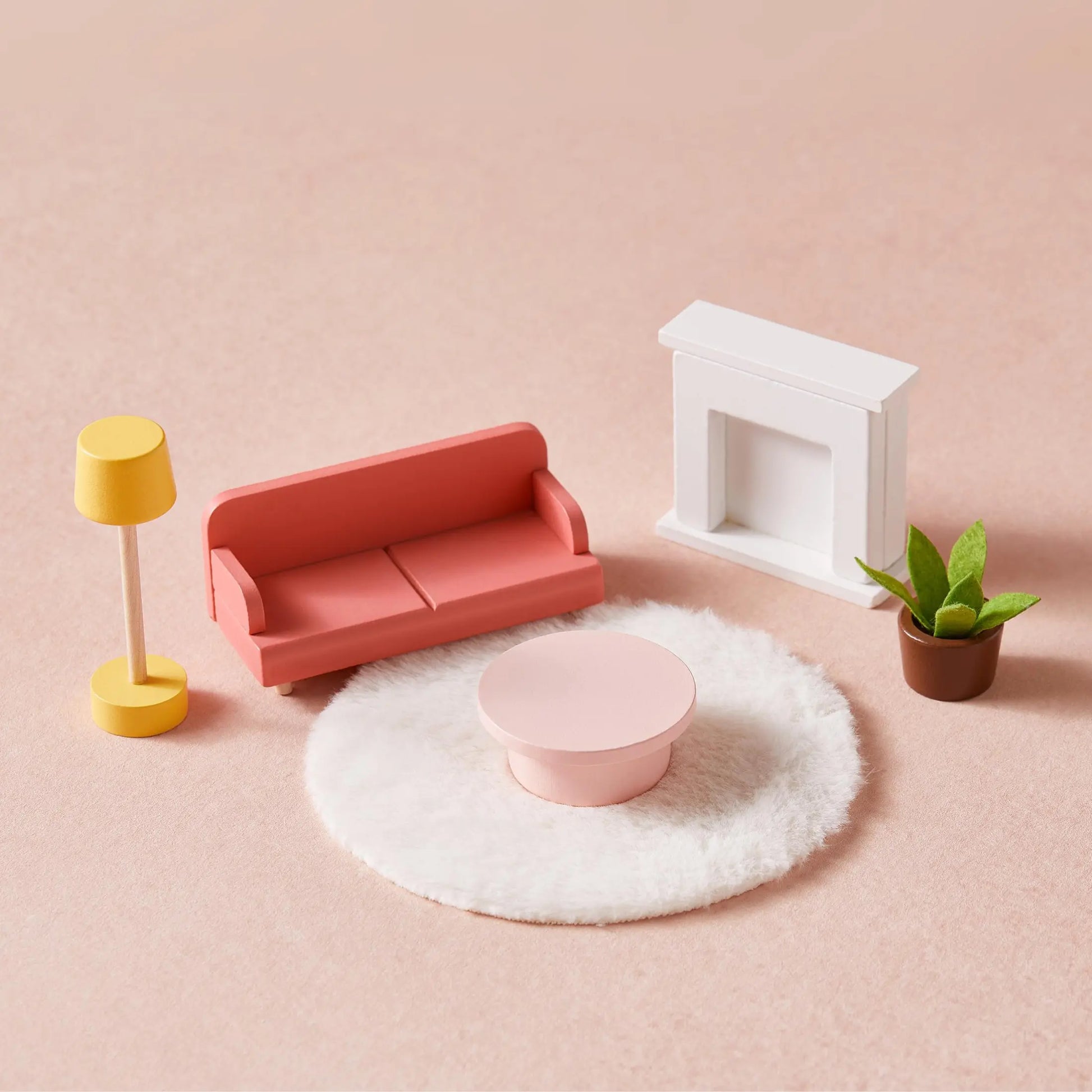 Tiny Land® Love Dollhouse with 30 Furniture - The Little Big Store