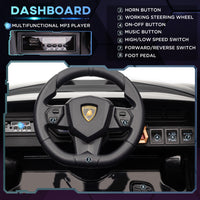12V Ride on Car, Lamborghini SIAN Licensed Kids Electric Ride-On Car - The Little Big Store