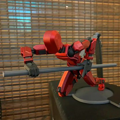 Multi-Jointed Shapeshift Robot Action Figure Toy Set - The Little Big Store