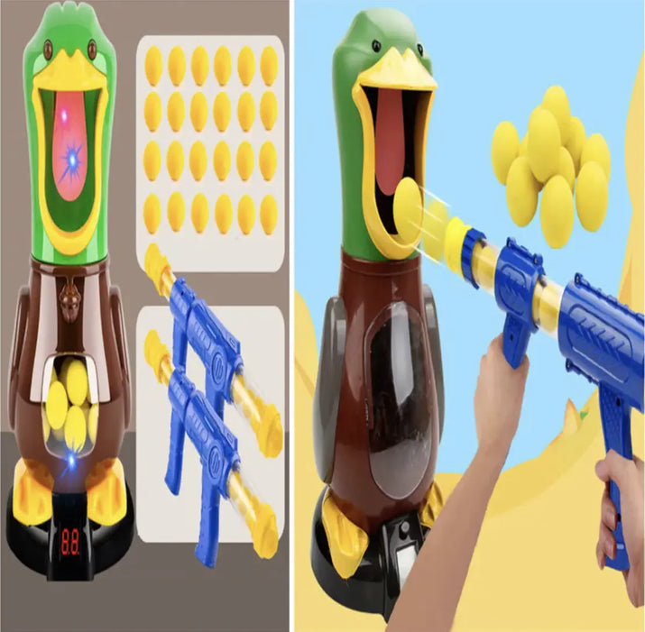 Soft Bullet Duck Shooting Target Toy Set for Kids - The Little Big Store