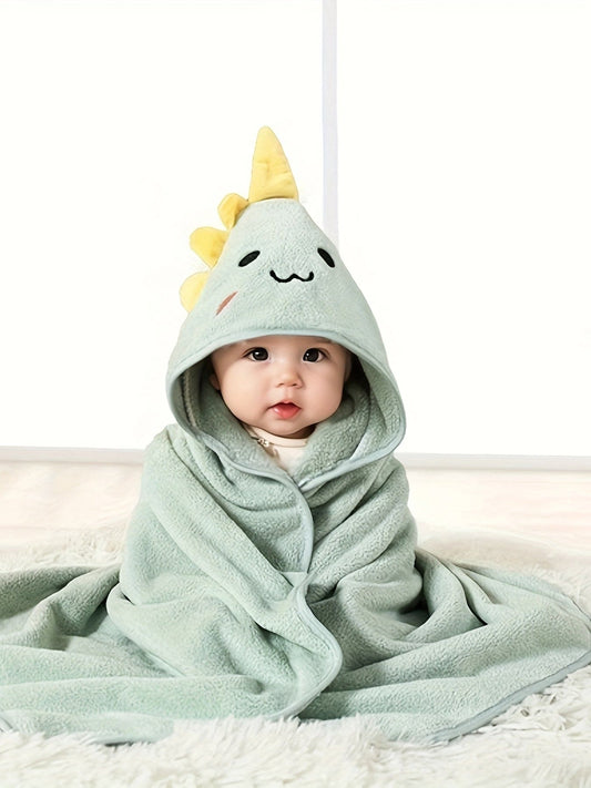 BathTime Buddy: SnugSplash Infant Hooded Bathrobe & Towel