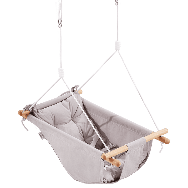 VEVOR Canvas Hammock Swing 3 Modes Baby Swing 5-Point Harness Indoor Outdoor - The Little Big Store
