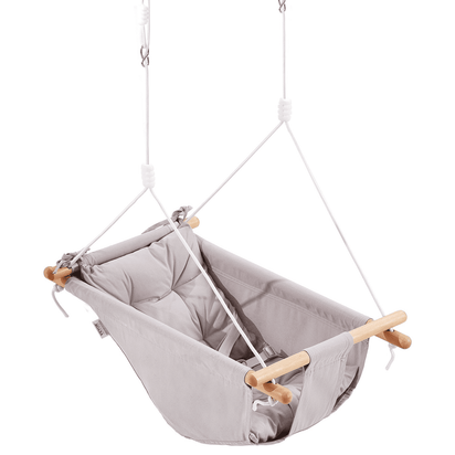 VEVOR Canvas Hammock Swing 3 Modes Baby Swing 5-Point Harness Indoor Outdoor - The Little Big Store