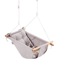 VEVOR Canvas Hammock Swing 3 Modes Baby Swing 5-Point Harness Indoor Outdoor - The Little Big Store