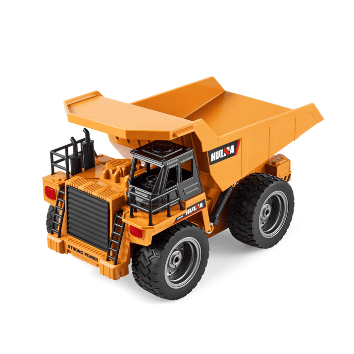 VEVOR RC Remote Control Dump Truck Toy Construction Vehicle Toy 9CH 1:18 Scale - The Little Big Store