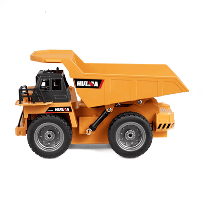 VEVOR RC Remote Control Dump Truck Toy Construction Vehicle Toy 9CH 1:18 Scale - The Little Big Store