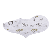 On The Savannah Heart Bib 2PK - The Little Big Store