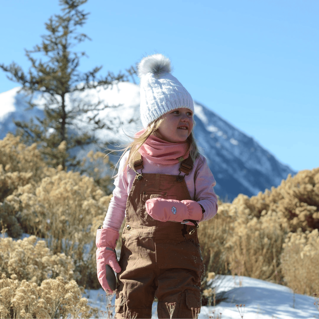 Kushi-riki | Kids Fleece Lined Snow Bunny Beanie - The Little Big Store