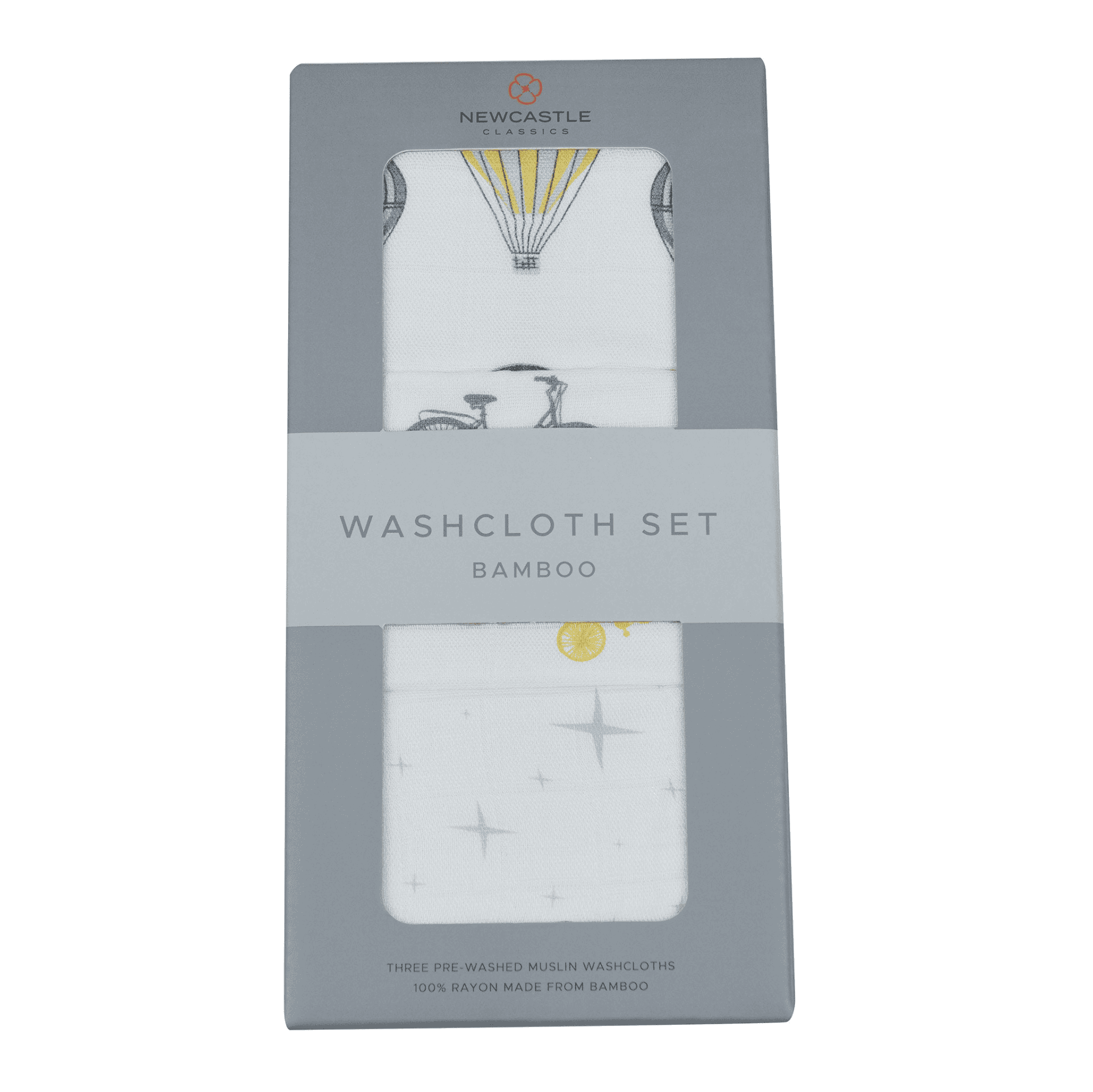 World Traveler Bamboo Washcloth Set 3PK - The Little Big Store