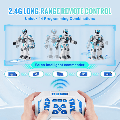 RoboBuddy 5.0- The Ultimate Talking, Dancing, and Interactive Robot Companion for Kids! - The Little Big Store