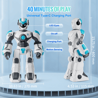 RoboBuddy 5.0- The Ultimate Talking, Dancing, and Interactive Robot Companion for Kids! - The Little Big Store