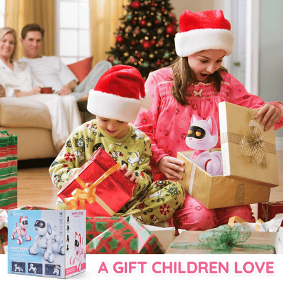 VEVOR RC Robot Cat Toy for Kid Talking Dancing Touch Remote Control Programmable - The Little Big Store