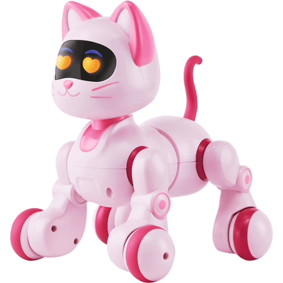 VEVOR RC Robot Cat Toy for Kid Talking Dancing Touch Remote Control Programmable - The Little Big Store