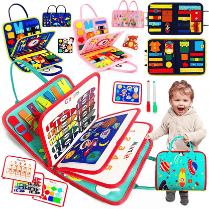Busy Board Montessori for Toddlers Educational Toy - The Little Big Store