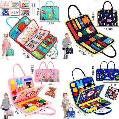 Busy Board Montessori for Toddlers Educational Toy - The Little Big Store