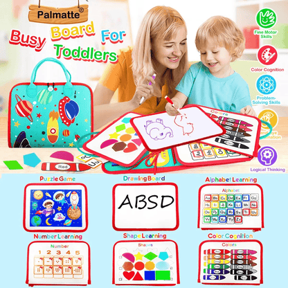 Busy Board Montessori for Toddlers Educational Toy - The Little Big Store