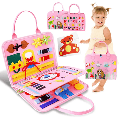 Busy Board Montessori for Toddlers Educational Toy - The Little Big Store