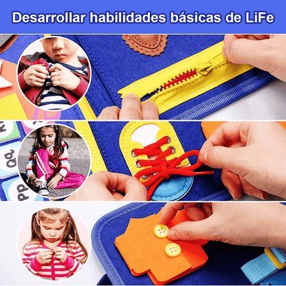 Busy Board Montessori for Toddlers Educational Toy - The Little Big Store