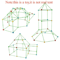 Creative Fort Building Blocks Children's Indoor Tent - The Little Big Store