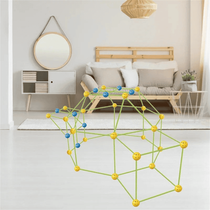 Creative Fort Building Blocks Children's Indoor Tent - The Little Big Store