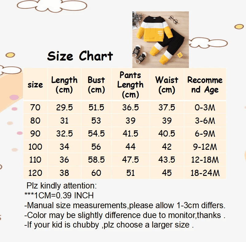 Cotton tracksuit set 2 pcs sweatshirt and trousers for Happy Everyday children - The Little Big Store