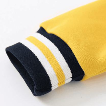 Varsity style baseball jacket for children aged 2 to 7 years - The Little Big Store