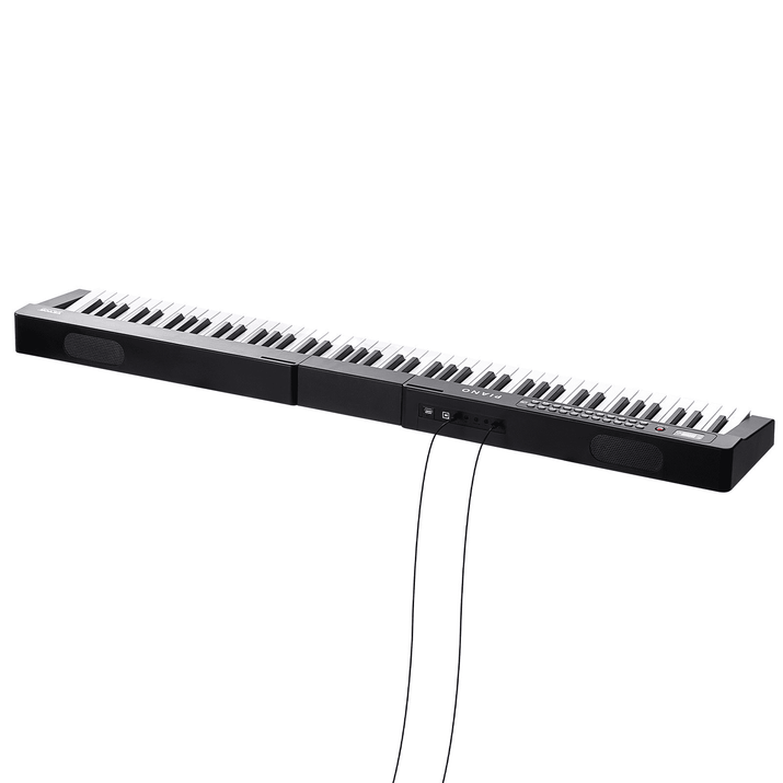 VEVOR 88 Key Digital Piano Keyboard Semi Weighted Full Size Electric Portable - The Little Big Store