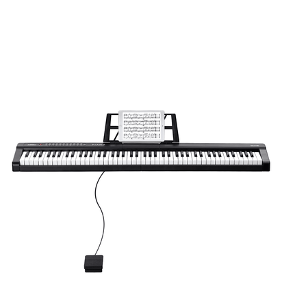 VEVOR 88 Key Digital Piano Keyboard Semi Weighted Full Size Electric Portable - The Little Big Store