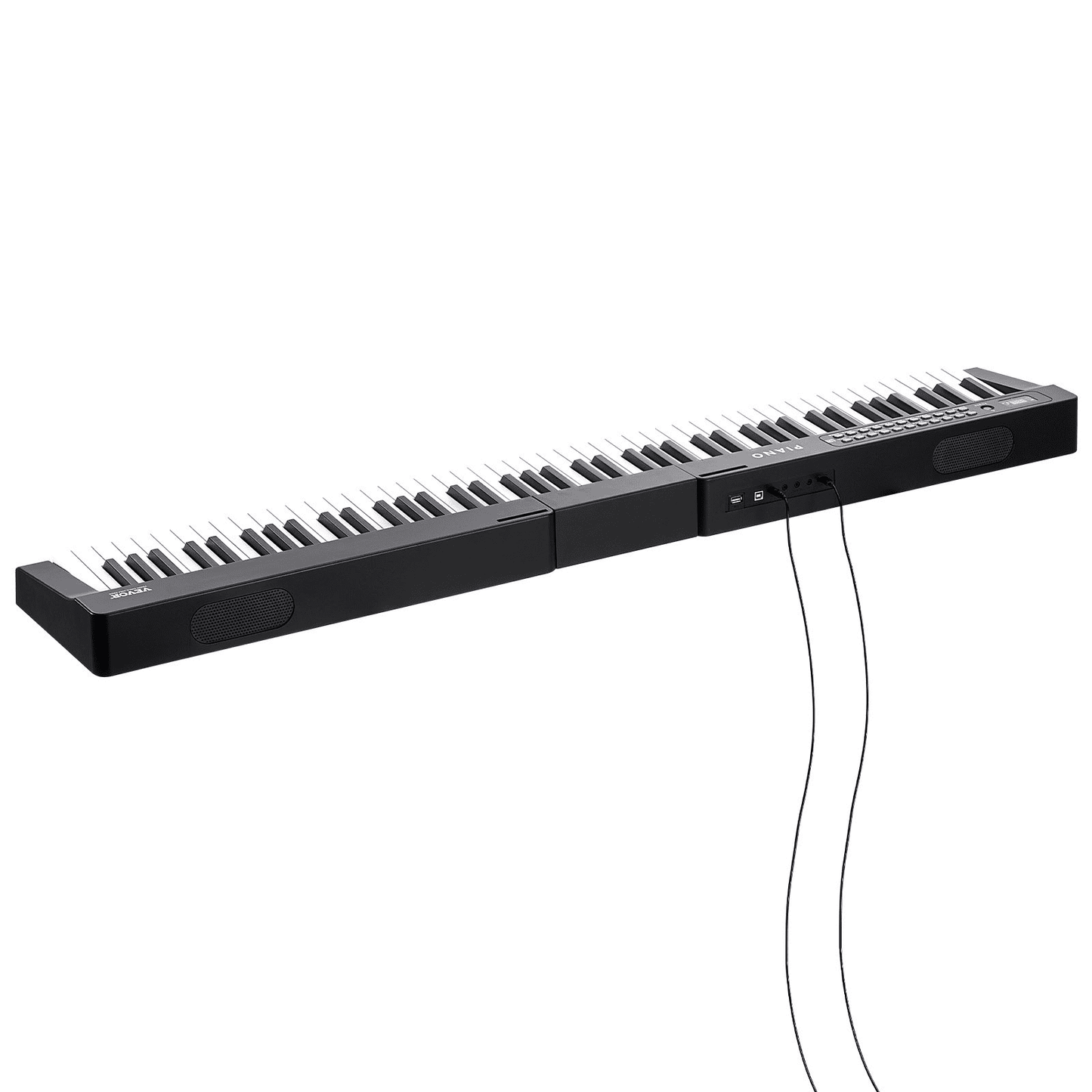 VEVOR 88 Key Digital Piano Keyboard Semi Weighted Full Size Electric Portable - The Little Big Store