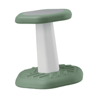 VEVOR Kids Wobble Chair Active Chair with Sponge Cushion, Wobble Stool Improves Focus, Posture and Calm Children, Ideal for Schools and Preschools, Age 3-7, Green - The Little Big Store