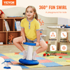 VEVOR Kids Wobble Chair, Active Chair with Sponge Cushion, Wobble Stool Improves Focus, Posture and Calm Children, Ideal for Schools and Preschools, Age 3-7, Blue - The Little Big Store