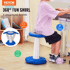 VEVOR Kids Wobble Chair (17.7-inch High), Active Chair with Sponge Cushion, Wobble Stool Improves Focus, Posture and Calm Children, Ideal for Schools and Home, Age 7-14, Blue - The Little Big Store