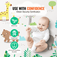 VEVOR 55"x82" Baby Play Mat Kids Crawling Soft Activity Floor Playmat 2 Side - The Little Big Store