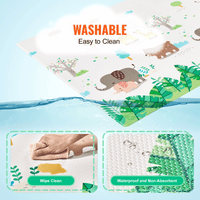 VEVOR 55"x82" Baby Play Mat Kids Crawling Soft Activity Floor Playmat 2 Side - The Little Big Store